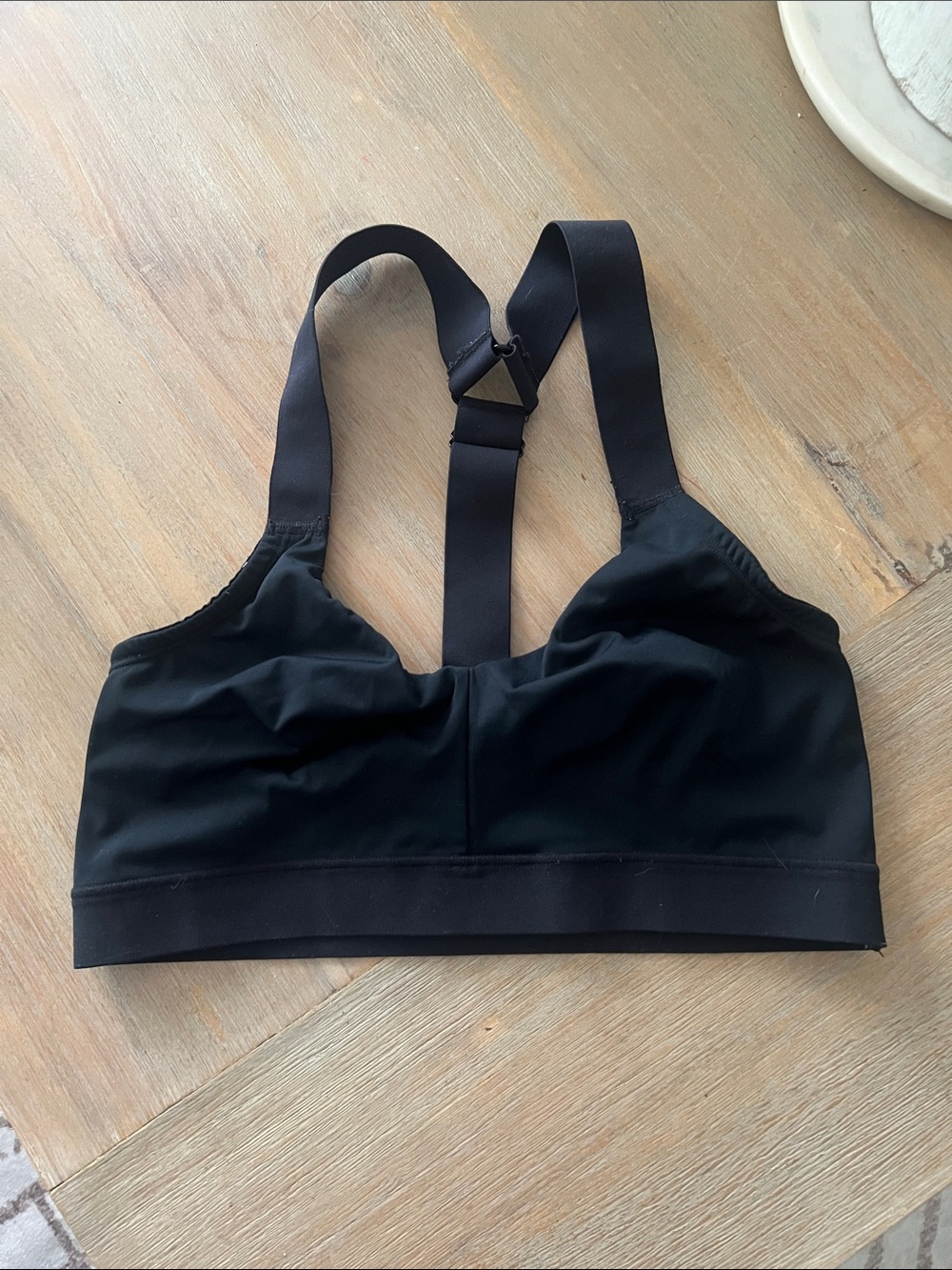 Natori Black Wireless Racerback Sports Bralette